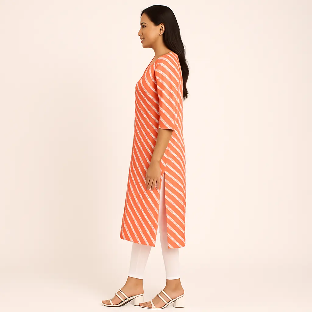 Office Wear Rayon Fabric Kurti