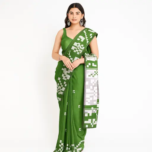Khadi Cotton Kite Saree